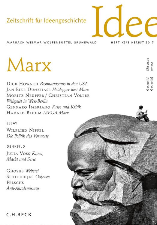 Produktbild: Zeitschrift f&uuml;r Ideengeschichte Heft XI/3 Herbst 2017