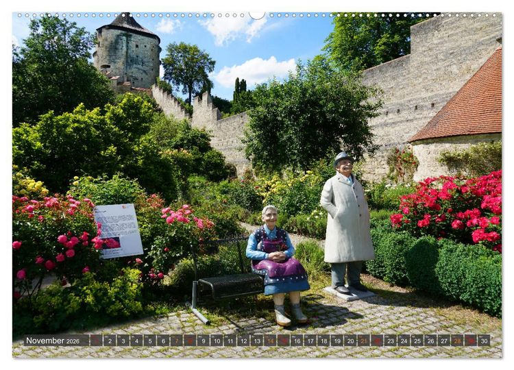 Produktbild: Ausflug Burg Burghausen (Wandkalender 2026 DIN A2 quer), CALVENDO Monatskalender