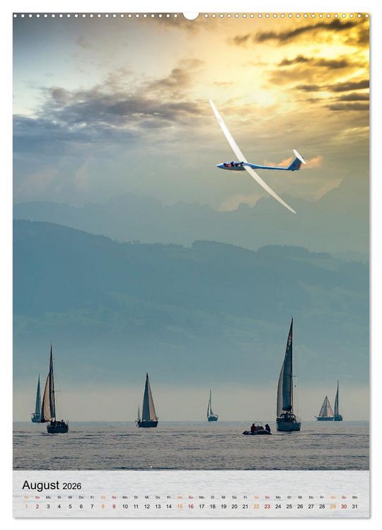 Produktbild: Segelfliegen - einfach Spa&szlig; (hochwertiger Premium Wandkalender 2026 DIN A2 hoch), Kunstdruck in Hochglanz