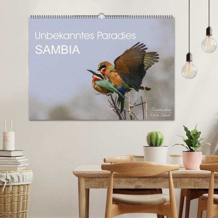 Produktbild: Unbekanntes Paradies Sambia (Wandkalender 2027 DIN A2 quer), CALVENDO Monatskalender