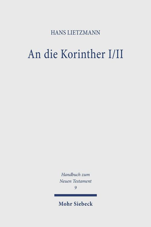 Produktbild: An die Korinther I/II