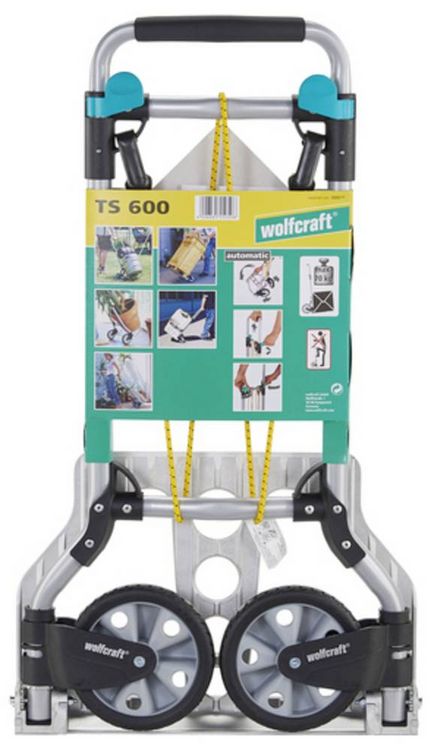 Produktbild: Wolfcraft TS 600 5505000 Sackkarre klappbar Aluminium Druckguss Traglast (max.): 70kg