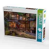 Produktbild: CALVENDO Puzzle Eine Reise durch Japan | 1000 Teile Lege-Gr&ouml;&szlig;e 64x48cm Foto-Puzzle f&uuml;r gl&uuml;ckliche Stunden