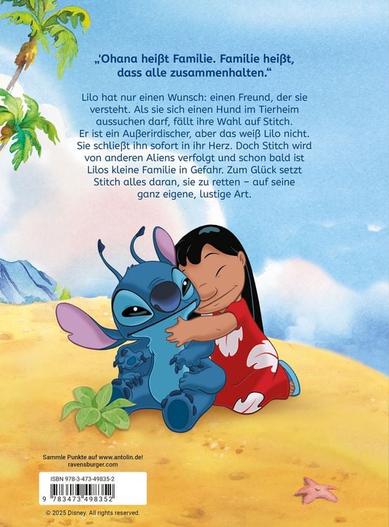 Produktbild: Disney Stitch - Lilo und Stitch: Das Erstlesebuch zum Disney-Klassiker