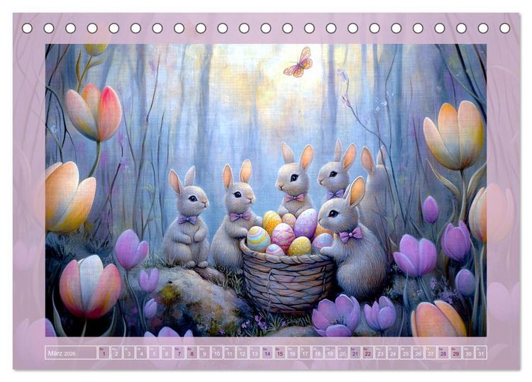 Produktbild: Pastellpoesie &ndash; Farben, die die Seele ber&uuml;hren (Tischkalender 2026 DIN A5 quer), CALVENDO Monatskalender