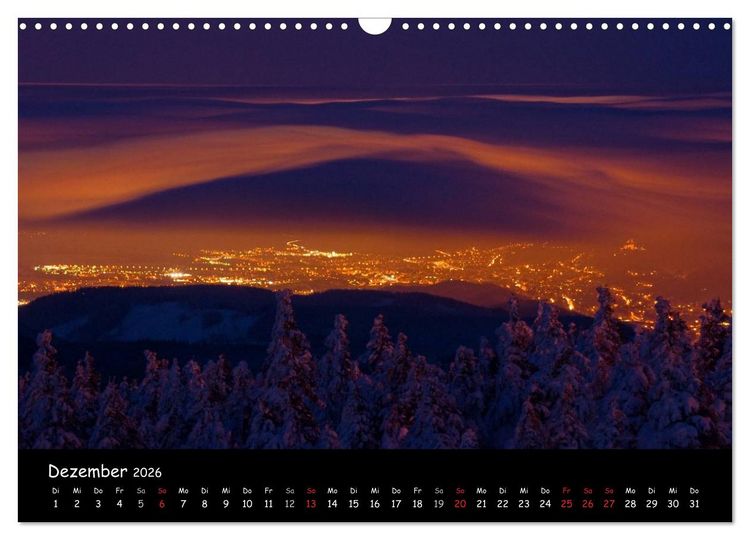 Produktbild: Faszination Harz 2026 (Wandkalender 2026 DIN A3 quer), CALVENDO Monatskalender
