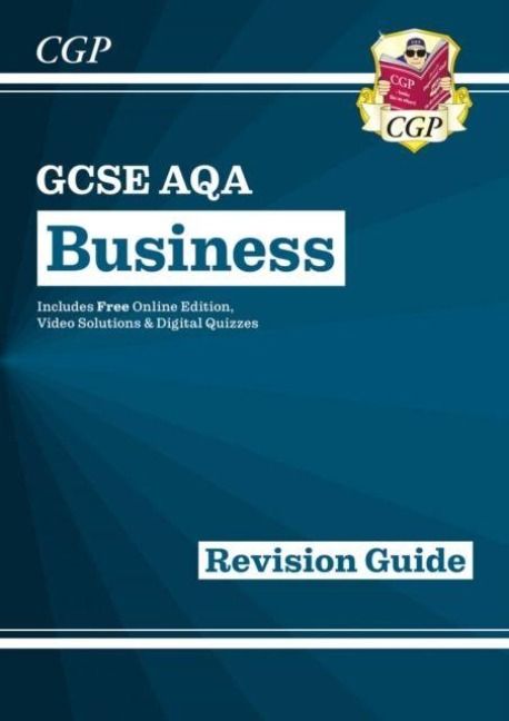 Produktbild: GCSE Business AQA Revision Guide (with Online Edition, Videos & Quizzes)