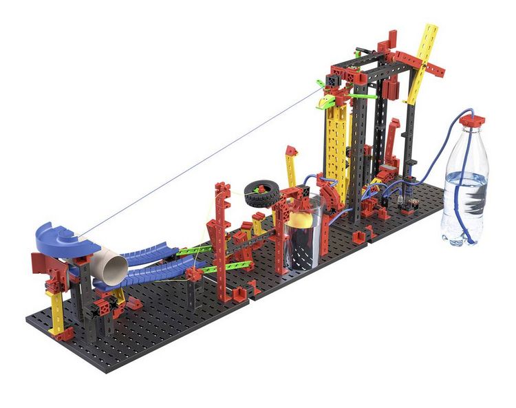 Produktbild: Fischertechnik 569018 - ADVANCED Crazy Reactions, Kettenreaktionen-Baukasten, Konstruktionsspielzeug
