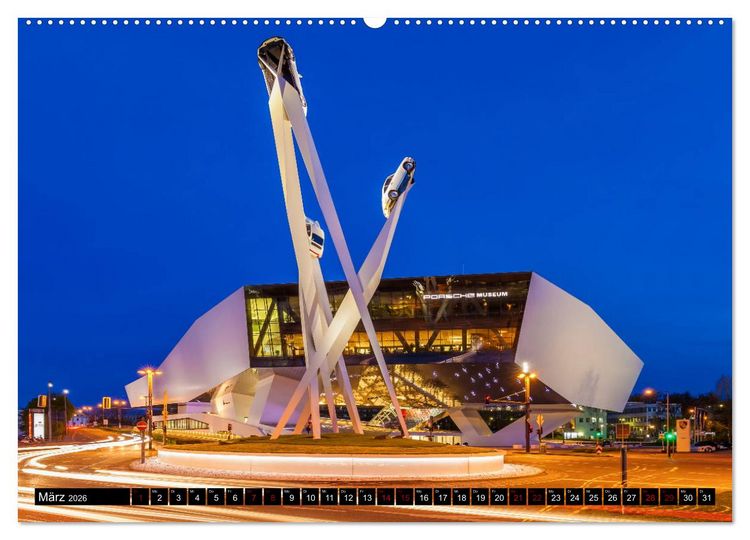 Produktbild: Ein Jahr STUTTGART (hochwertiger Premium Wandkalender 2026 DIN A2 quer), Kunstdruck in Hochglanz
