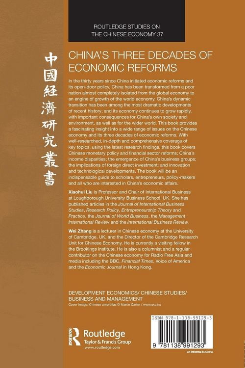 Produktbild: China's Three Decades of Economic Reforms