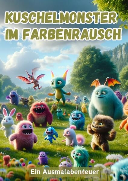 Produktbild: Kuschelmonster im Farbenrausch