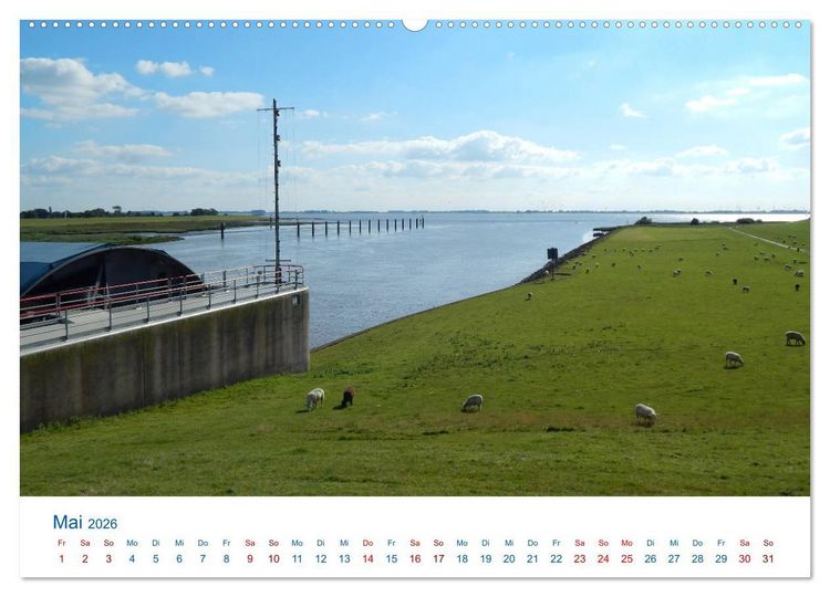 Produktbild: Kreis Steinburg (hochwertiger Premium Wandkalender 2026 DIN A2 quer), Kunstdruck in Hochglanz