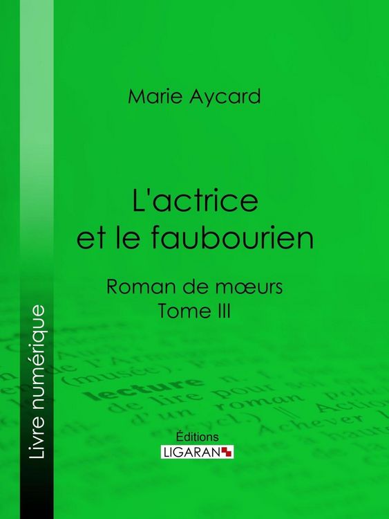 Produktbild: L'Actrice et le faubourien