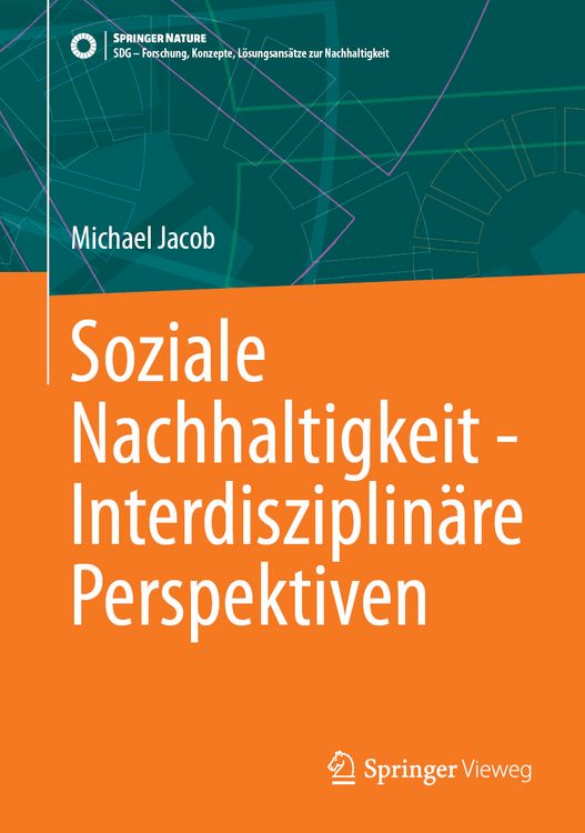 Produktbild: Soziale Nachhaltigkeit - Interdisziplin&auml;re Perspektiven
