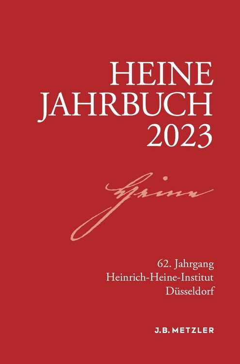 Produktbild: Heine-Jahrbuch 2023