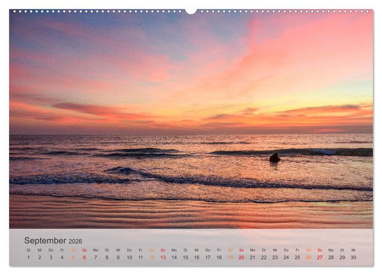 Produktbild: Andalusische Atlantikk&uuml;ste (hochwertiger Premium Wandkalender 2026 DIN A2 quer), Kunstdruck in Hochglanz