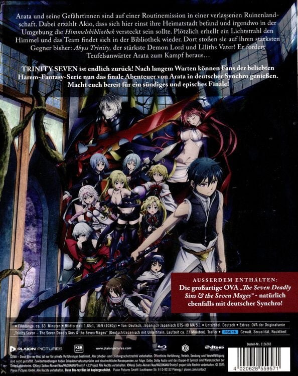 Produktbild: Trinity Seven &ndash; Heavens Library & Crimson Lord (inkl. OVA)