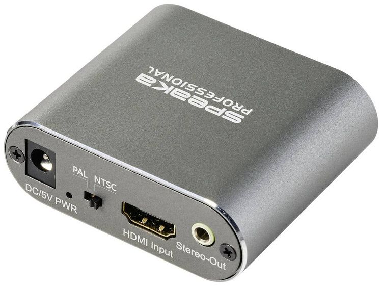 Produktbild: SpeaKa Professional TV, Monitor Konverter SP-HSC-200 [HDMI - SCART] 3840 x 2160 Pixel