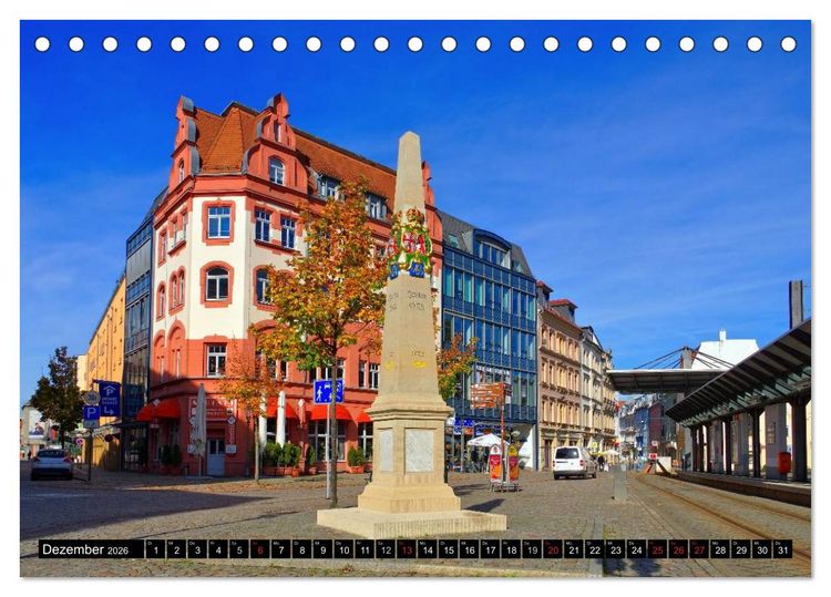 Produktbild: Zwickau - Stadt an der Mulde (Tischkalender 2026 DIN A5 quer), CALVENDO Monatskalender