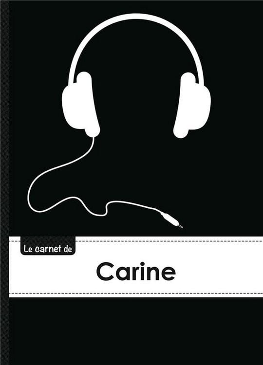 Produktbild: Le carnet de carine lignes, 96p,