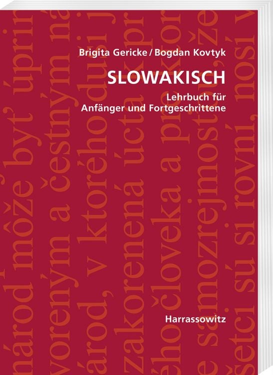 Produktbild: Slowakisch. Lehrbuch f&uuml;r Anf&auml;nger und Fortgeschrittene