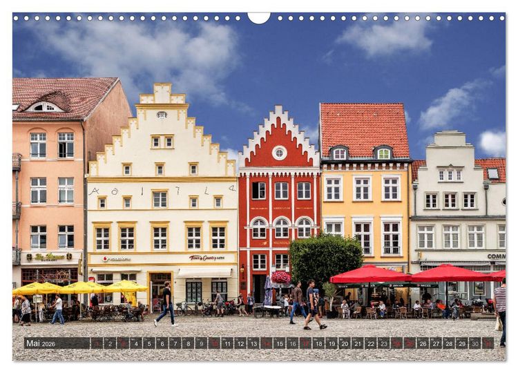 Produktbild: Deutschland - Malerische St&auml;dte (Wandkalender 2026 DIN A3 quer), CALVENDO Monatskalender