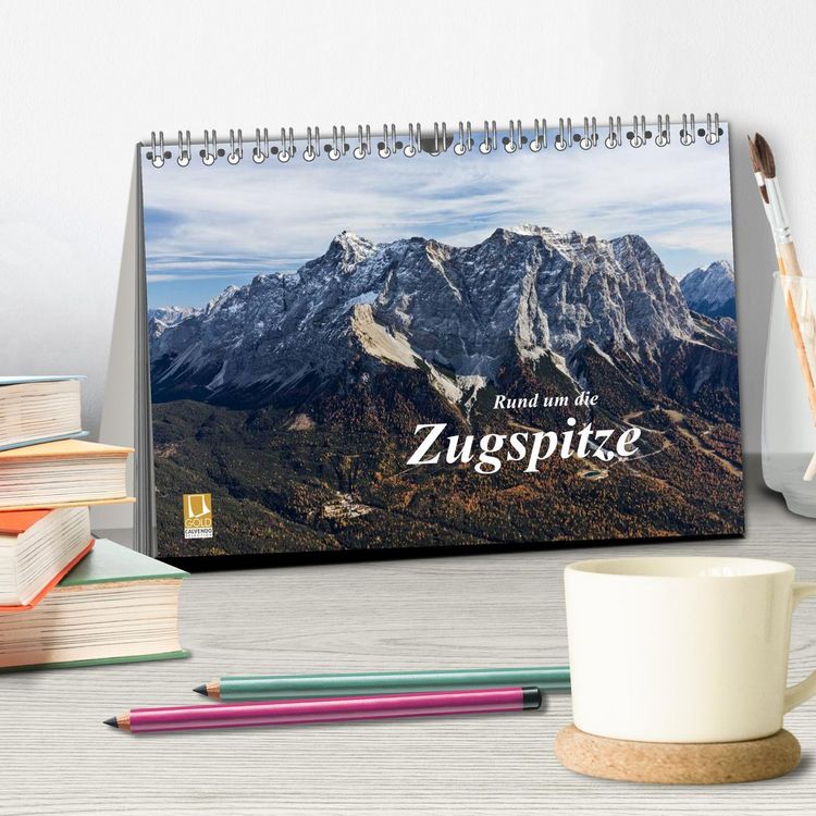 Produktbild: Rund um die Zugspitze (Tischkalender 2026 DIN A5 quer), CALVENDO Monatskalender