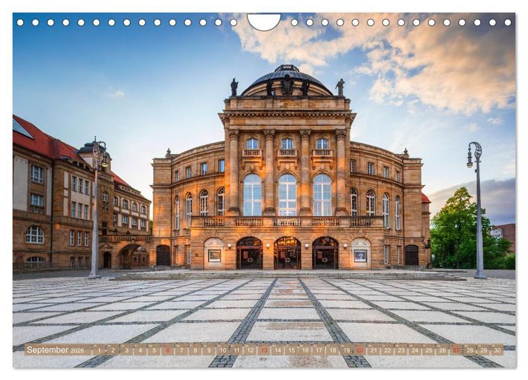 Produktbild: Chemnitz - Stadt und Natur (Wandkalender 2026 DIN A4 quer), CALVENDO Monatskalender