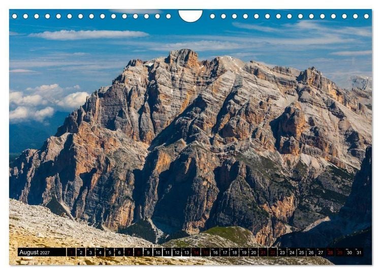 Produktbild: Lagazuoi Dolomiten (Wandkalender 2027 DIN A4 quer), CALVENDO Monatskalender