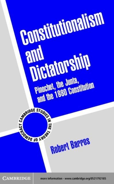 Produktbild: Constitutionalism and Dictatorship