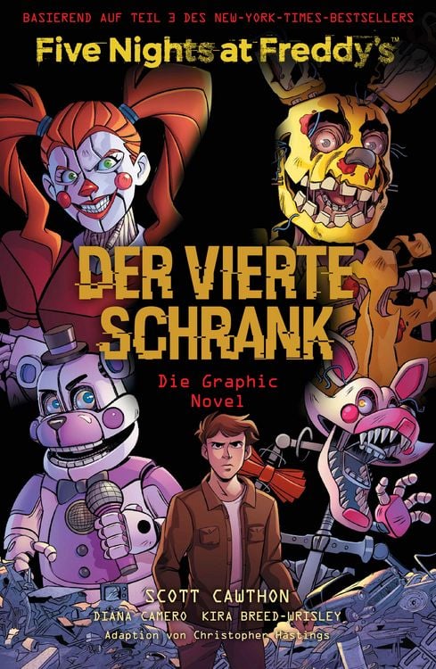 Produktbild: Five Nights at Freddy's: Der vierte Schrank - Die Graphic Novel