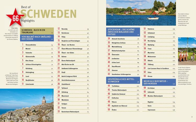 Produktbild: Best of Schweden - 66 Highlights