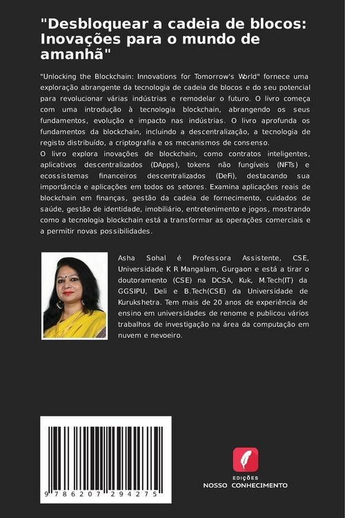 Produktbild: "Desbloquear a cadeia de blocos: Inova&ccedil;&otilde;es para o mundo de amanh&atilde;"