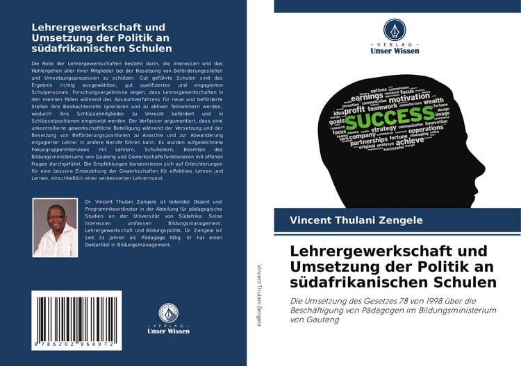 Produktbild: Lehrergewerkschaft und Umsetzung der Politik an s&uuml;dafrikanischen Schulen