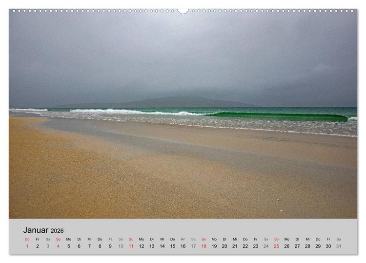 Produktbild: Harris und Lewis - Schottlands Inseln. Die &auml;u&szlig;eren Hebriden (Wandkalender 2026 DIN A2 quer), CALVENDO Monatskalender