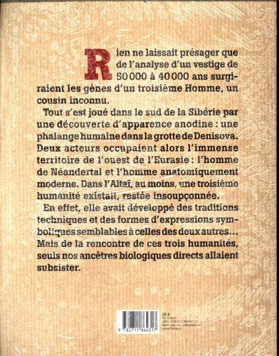 Produktbild: Le troisi&egrave;me homme : pr&eacute;histoire de l'Alta&iuml;