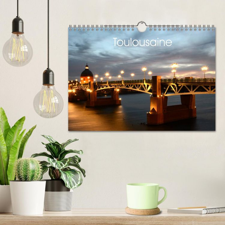 Produktbild: Toulousaine (Calendrier mural 2026 DIN A4 vertical), CALVENDO calendrier mensuel