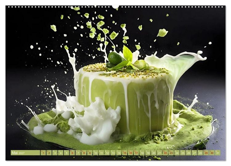Produktbild: Lifestyle Matcha - Hot und Cool (Wandkalender 2027 DIN A2 quer), CALVENDO Monatskalender