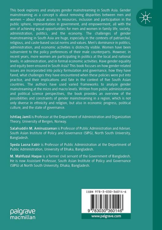 Produktbild: Gender Mainstreaming in Politics, Administration and Development in South Asia