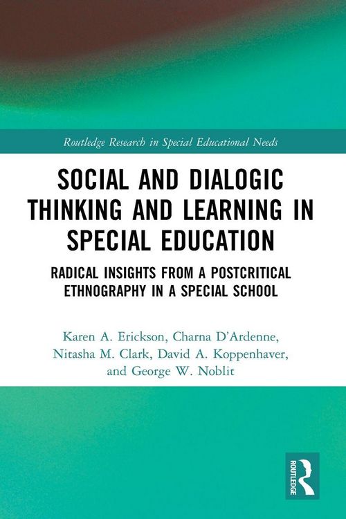 Produktbild: Social and Dialogic Thinking and Learning in Special Education
