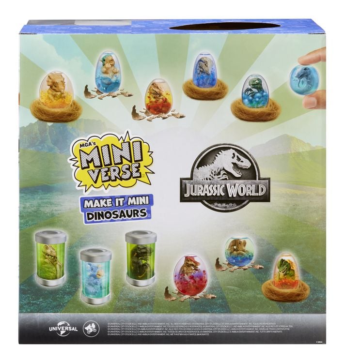 Produktbild: MGA's Miniverse - Make It Mini Dinosaurs (Jurassic World) in PDQ