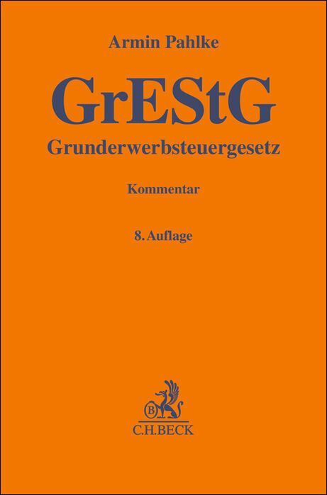 Produktbild: Grunderwerbsteuergesetz. GrEStG