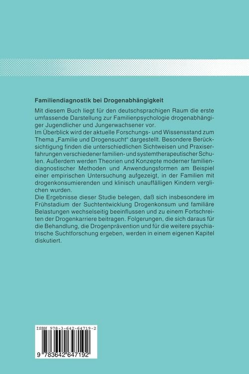 Produktbild: Familiendiagnostik bei Drogenabh&auml;ngigkeit