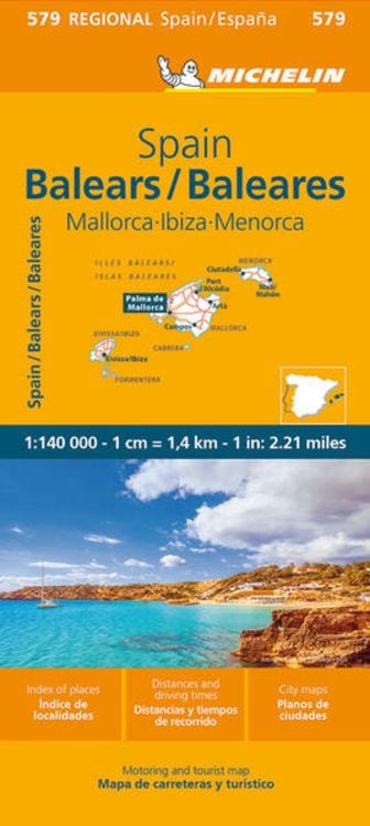 Produktbild: Michelin Balearen (Mallorca, Ibiza, Menorca)