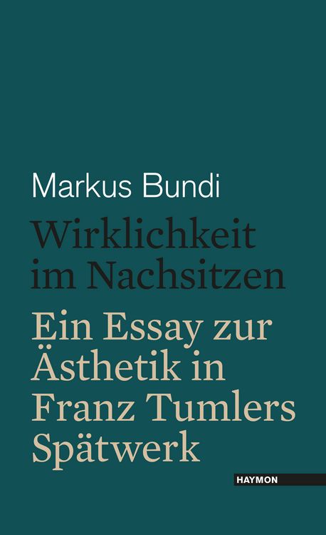 Produktbild: Wirklichkeit im Nachsitzen