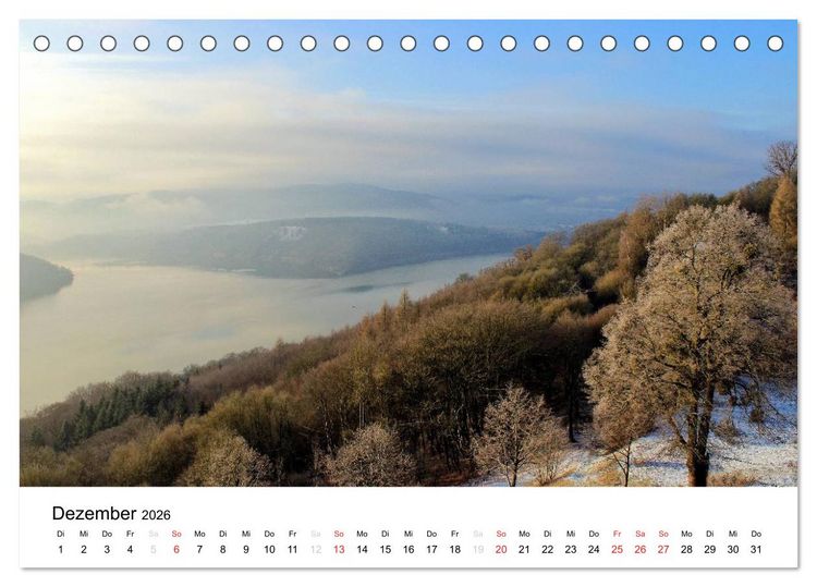 Produktbild: Mein Edersee 2026 (Tischkalender 2026 DIN A5 quer), CALVENDO Monatskalender