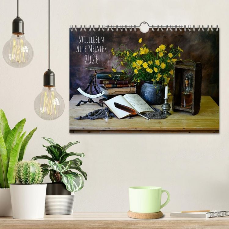 Produktbild: Stillleben Alte Meister (Wandkalender 2026 DIN A4 quer), CALVENDO Monatskalender