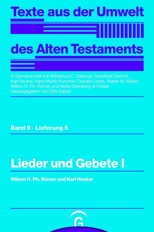 Produktbild: Lieder und Gebete I