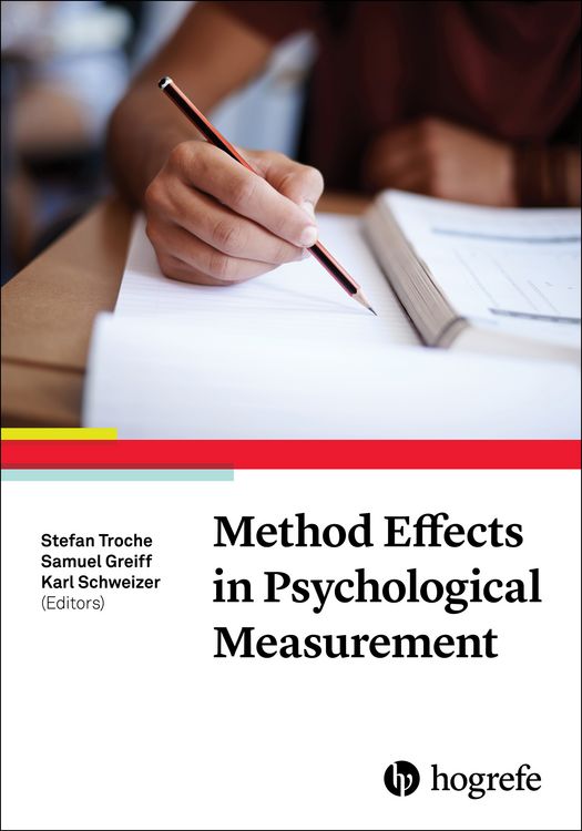 Produktbild: Method Effects in Psychological Measurement
