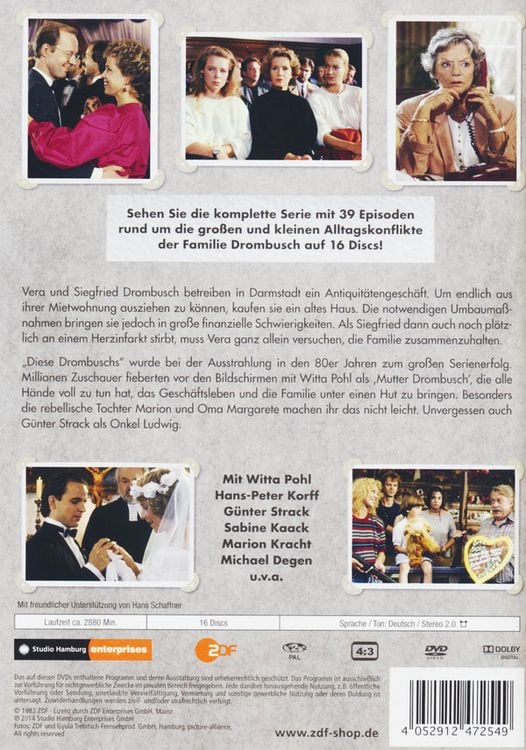 Produktbild: Diese Drombuschs - Die Komplette Serie [16 DVDs]